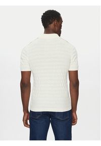 Liu Jo Sweter Maglia Chiusa QA5029 MA71P Écru Regular Fit. Materiał: bawełna