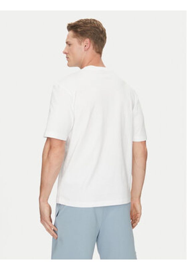 Hugo - HUGO T-Shirt Deckies_RB 50542766 Biały Regular Fit. Kolor: biały. Materiał: bawełna