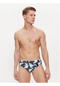 Emporio Armani Underwear Kąpielówki 211721 4R410 68036 Granatowy. Kolor: niebieski. Materiał: syntetyk