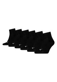 Puma Skarpety Quarter Plain 3-Pack 93858906. Kolor: czarny. Sport: bieganie
