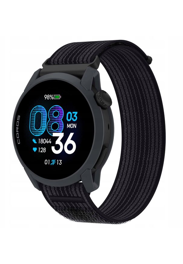 Zegarek | COROS PACE 4 GPS Sport Watch Nylon, Black. Materiał: nylon. Styl: sportowy