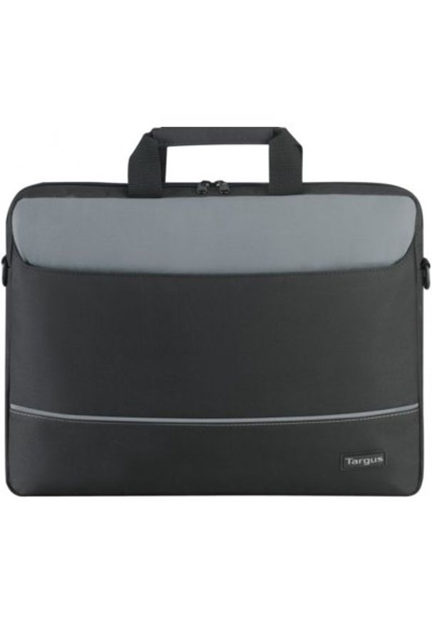 Torba na laptopa TARGUS Intellect Topload 15.6 cali Czarno-szary (TBT238EU). Kolor: czarny, wielokolorowy, szary. Materiał: materiał