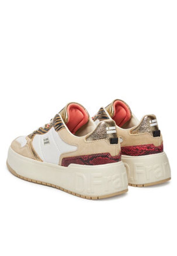 D.Franklin Sneakersy DFSH321097 Kolorowy. Materiał: skóra. Wzór: kolorowy