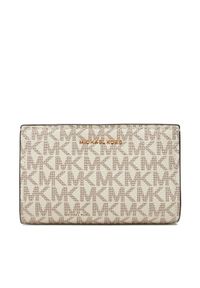 Duży Portfel Damski MICHAEL Michael Kors. Kolor: beżowy
