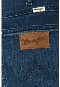 Wrangler - Jeansy Wriggler for Keeps. Stan: podwyższony. Kolor: niebieski. Materiał: jeans #2