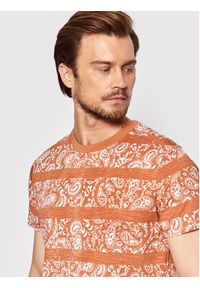 Jack&Jones PREMIUM T-Shirt Drifter 12211068 Pomarańczowy Regular Fit. Kolor: pomarańczowy. Materiał: bawełna #3
