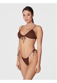 Seafolly Góra od bikini Sea Dive 31393-861 Brązowy. Kolor: brązowy. Materiał: syntetyk