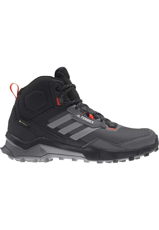 Buty wysokie zimowe męskie Adidas Terrex AX4 MID GTX. Kolor: czarny, pomarańczowy, szary, wielokolorowy. Sezon: zima. Model: Adidas Terrex