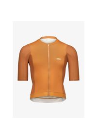 Koszulka kolarska męska POC Cadence Jersey. Kolor: pomarańczowy. Materiał: jersey. Sport: kolarstwo #1