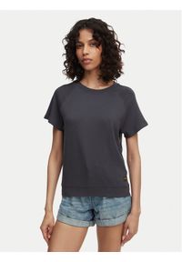 G-Star RAW - G-Star Raw T-Shirt Raglan D24512-D976 Granatowy Regular Fit. Kolor: niebieski. Materiał: bawełna. Długość rękawa: raglanowy rękaw #1