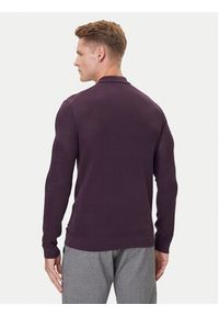 JOOP! Sweter 17 JK-04Nadimo 30046919 Fioletowy Modern Fit. Kolor: fioletowy. Materiał: bawełna