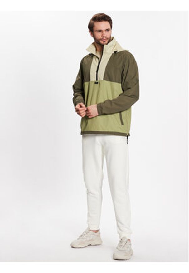 Billabong Kurtka anorak Windswell ABYJK00117 Zielony Regular Fit. Kolor: zielony. Materiał: syntetyk