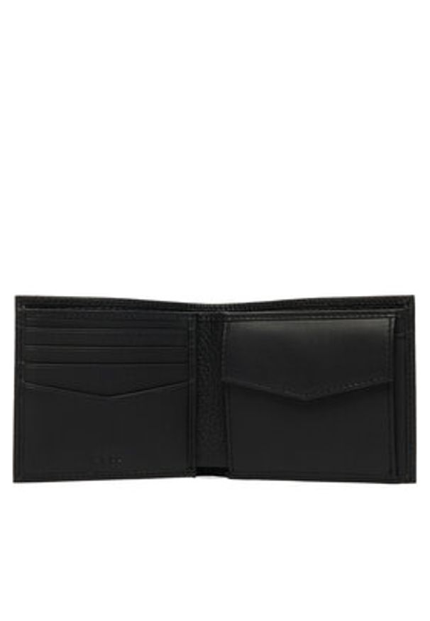 BOSS Portfel New Crosstown 50529513 Czarny. Kolor: czarny. Materiał: skóra