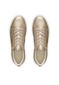 Geox Sneakersy D Blomiee D466HJ 0AJ22 C2LH6 Brązowy. Kolor: brązowy. Materiał: skóra