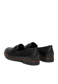 Rieker Loafersy 45300-02 Czarny. Kolor: czarny. Materiał: skóra #5