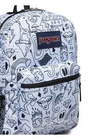 JanSport Plecak Cross Town EK0A5BAI8O8 Biały. Kolor: biały. Materiał: materiał. Styl: sportowy