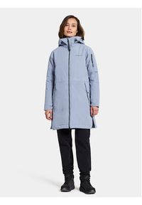 Didriksons Parka Ella Wns Parka 2 504835 Błękitny Regular Fit. Kolor: niebieski. Materiał: syntetyk #6