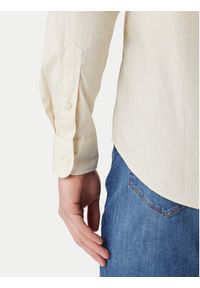 TOMMY HILFIGER - Tommy Hilfiger Koszula Flex MW0MW37550 Écru Regular Fit. Materiał: bawełna #5