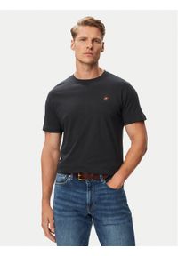Beverly Hills Polo Club T-Shirt P-SS26M-TS450030BLU Granatowy Regular Fit. Typ kołnierza: polo. Kolor: niebieski. Materiał: bawełna #1
