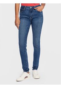 Pepe Jeans Jeansy Regent PL204171 Niebieski Skinny Fit. Kolor: niebieski