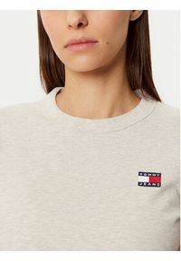 Tommy Jeans T-Shirt DW0DW20153 Beżowy Regular Fit. Kolor: beżowy. Materiał: bawełna #5