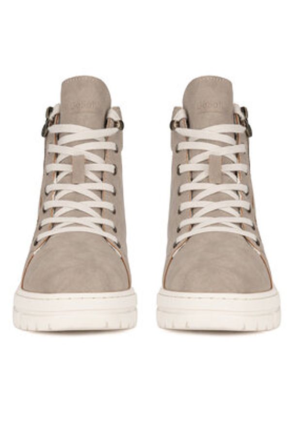 Go Soft Trzewiki WS6385-02 Beżowy. Kolor: beżowy. Materiał: materiał