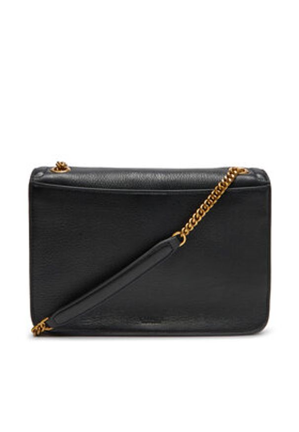 Lauren Ralph Lauren - LAUREN RALPH LAUREN Torebka 431974551001 Czarny. Kolor: czarny. Materiał: skórzane