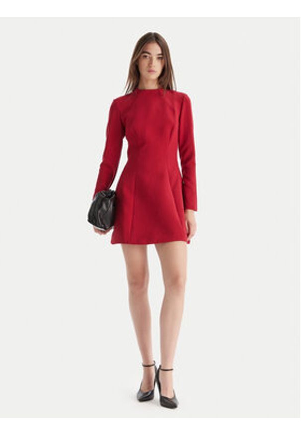 BARDOT - Bardot Sukienka koktajlowa Delphi 59527DB Czerwony Regular Fit. Kolor: czerwony. Materiał: syntetyk. Styl: wizytowy