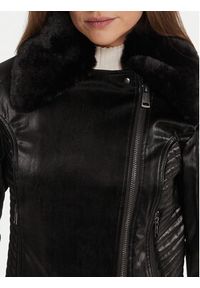 Guess Ramoneska W5BL35 W2820 Czarny Regular Fit. Kolor: czarny. Materiał: syntetyk #4