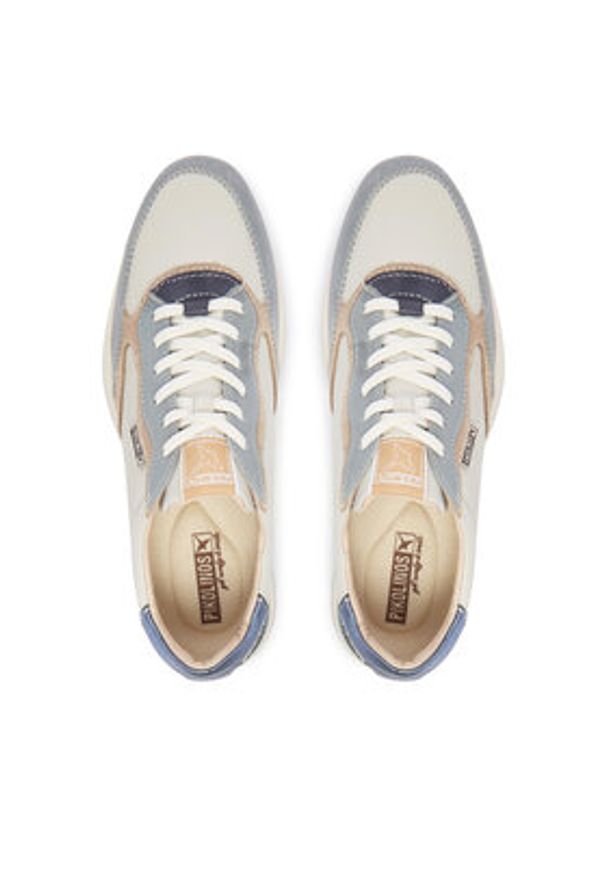 Pikolinos Sneakersy Arrecife W1M-6625C4 Granatowy. Kolor: niebieski. Materiał: skóra