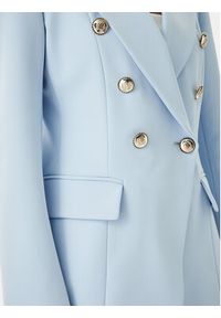 Maryley Marynarka 26EB139/43MA Niebieski jasny Regular Fit. Kolor: niebieski. Materiał: syntetyk #5