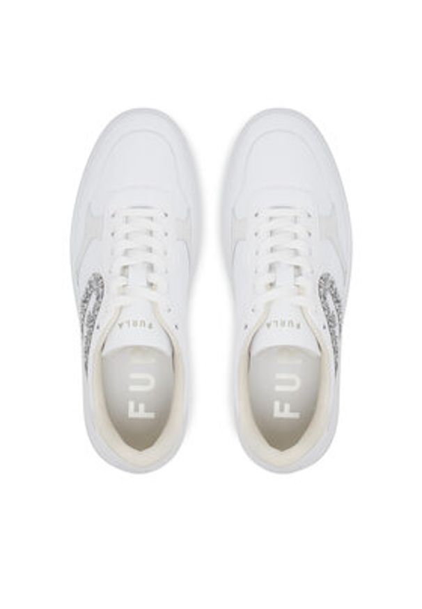 Furla Sneakersy YI07SPT BX3901 3752S Biały. Kolor: biały. Materiał: skóra