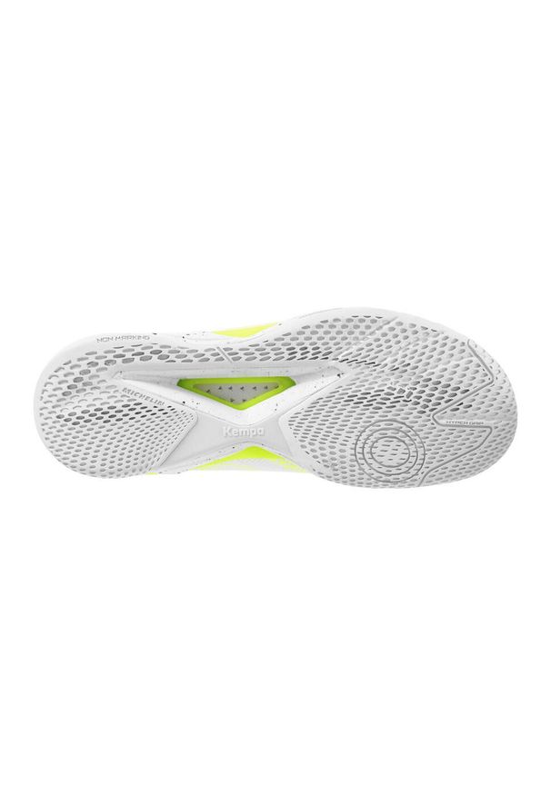 KEMPA - Damskie buty halowe Kempa Wing Lite 2.0. Kolor: biały, wielokolorowy, żółty. Sport: piłka ręczna
