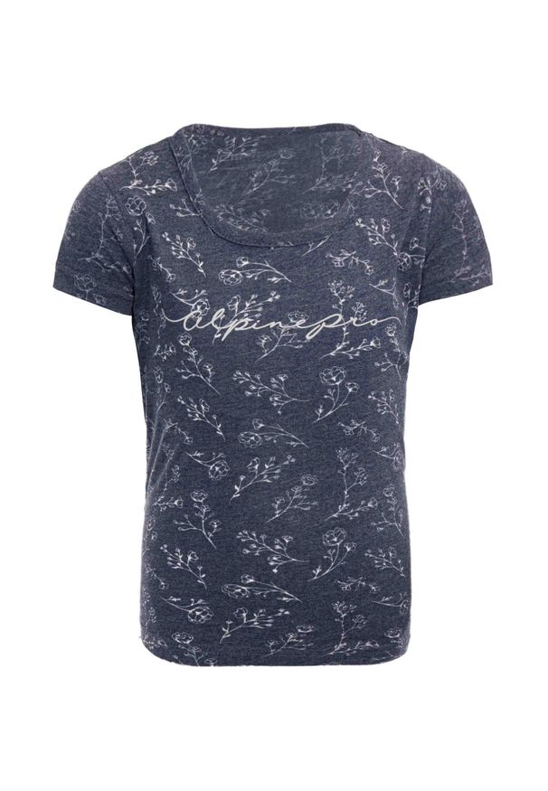 ALPINE PRO - Stylowy T-shirt dla dzieci Alpine Pro Guarro z bawełny. Typ kołnierza: polo. Kolor: zielony. Materiał: bawełna. Sezon: lato. Styl: elegancki