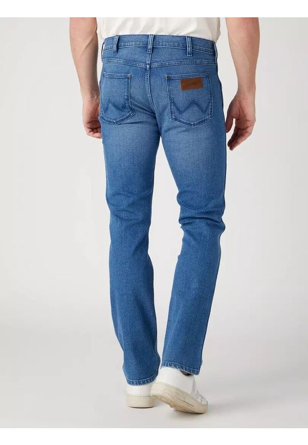 Wrangler - WRANGLER GREENSBORO MĘSKIE SPODNIE JEANSOWE JEANSY EASY DAYS W15QHN42M 112328978
