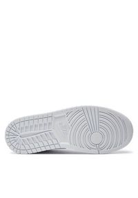 Nike Sneakersy Air Jordan 1 Mid 554724 136 Biały. Kolor: biały. Materiał: skóra. Model: Nike Air Jordan #5