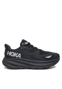 HOKA - Hoka Buty do biegania Clifton 9 Wide Gtx GORE-TEX 1141490 Czarny. Kolor: czarny. Materiał: materiał. Technologia: Gore-Tex