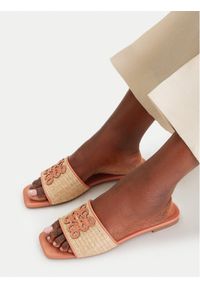 Nine West Klapki CEO-SMRL393661 Beżowy. Kolor: beżowy. Materiał: syntetyk #1