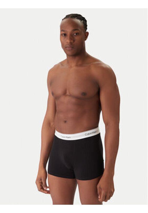 Calvin Klein Underwear Komplet bokserek LV00NB4437 Czarny. Kolor: czarny. Materiał: bawełna