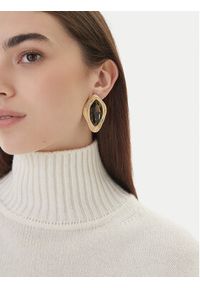 Weekend Max Mara Klipsy Sava 2525756135650 Złoty. Materiał: metalowe. Kolor: złoty #3