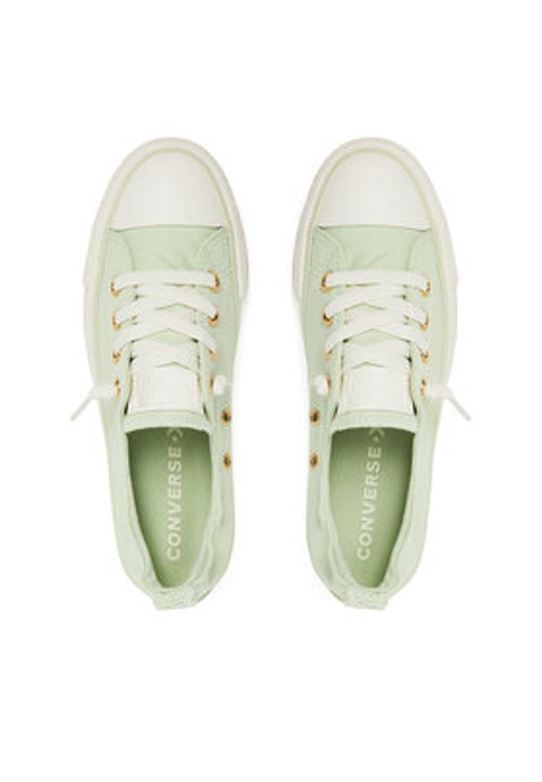 Converse Trampki Chuck Taylor All Star Shoreline A14969C Zielony. Kolor: zielony. Materiał: materiał