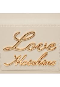 Love Moschino - LOVE MOSCHINO Torebka JC4117PP1ILM0110 Beżowy. Kolor: beżowy. Materiał: skórzane