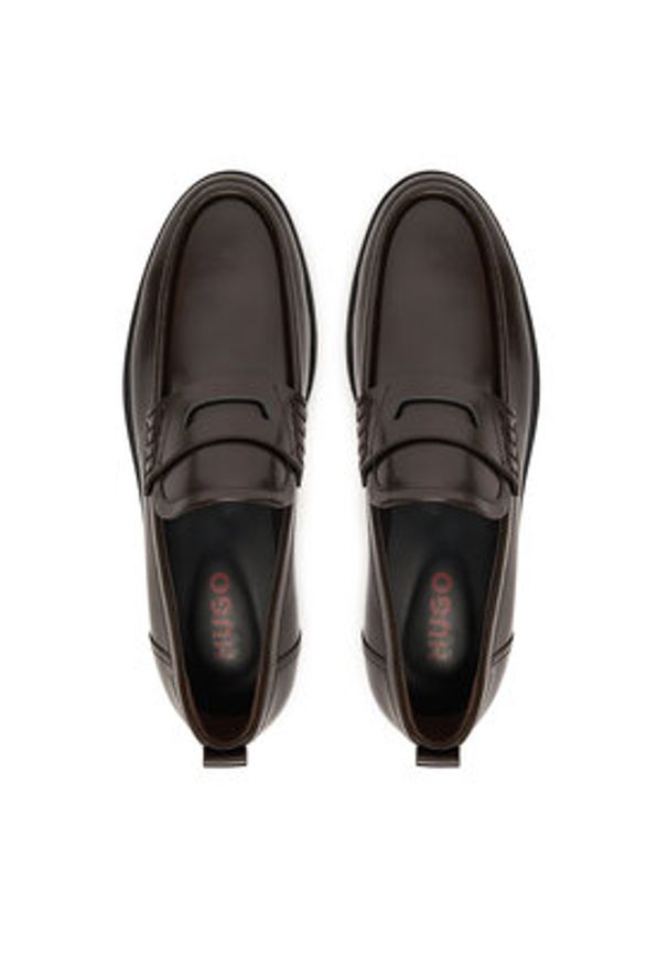 Hugo - HUGO Mokasyny Varian 50548591 Brązowy. Kolor: brązowy. Materiał: skóra