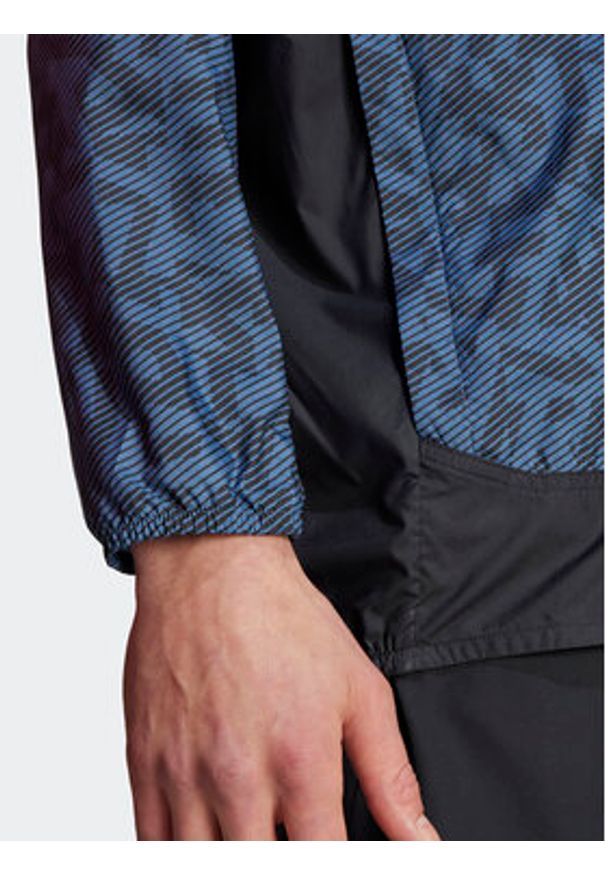 Adidas - adidas Wiatrówka Terrex Trail Running Windbreaker HZ5330 Niebieski Regular Fit. Kolor: niebieski. Materiał: syntetyk. Sport: bieganie