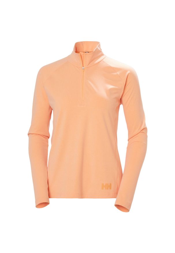 Bluza damska z zamkiem 1/2 Helly Hansen Tyri. Kolor: pomarańczowy