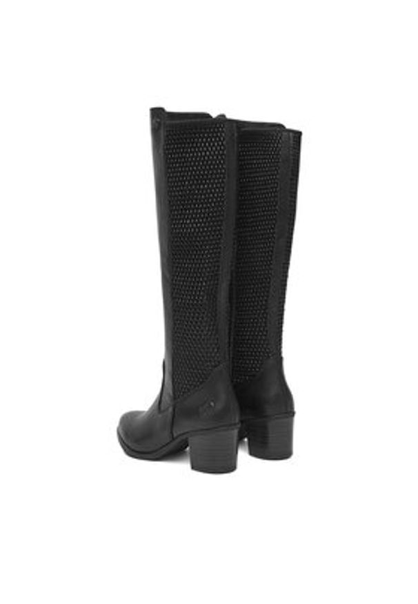 Rieker Kozaki CEO-Y2050-00 Czarny. Kolor: czarny. Materiał: skóra