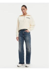 Tommy Jeans Jeansy Mia DW0DW21280 Granatowy Straight Fit. Kolor: niebieski