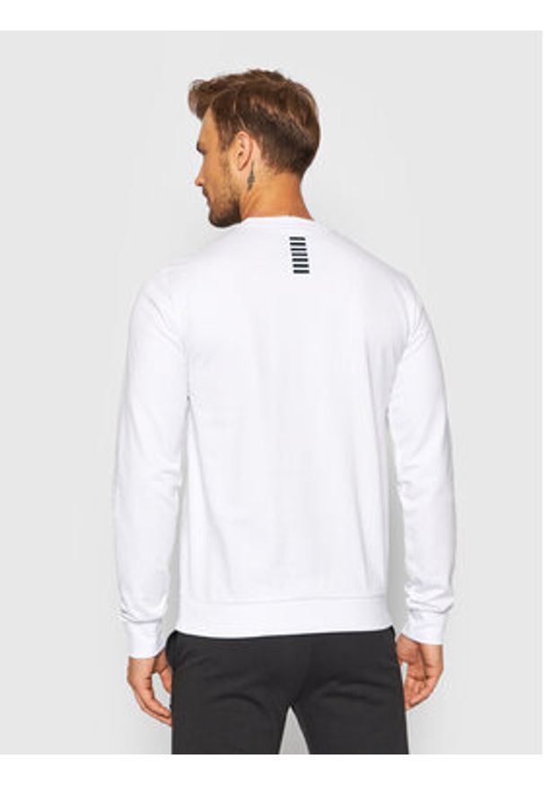 EA7 Emporio Armani Bluza 8NPM52 PJ05Z 1100 Biały Regular Fit. Kolor: biały. Materiał: bawełna