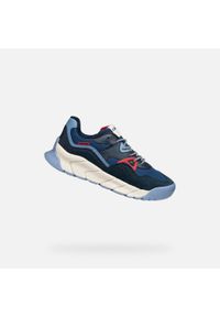 Geox - Buty GEOX J FLEXYPER PRO BOY Niebieski. Okazja: na co dzień. Kolor: niebieski. Materiał: syntetyk, tkanina