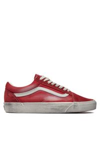 Vans Tenisówki Old Skool VN000CR5CJH1 Czerwony. Kolor: czerwony